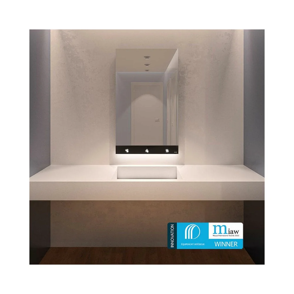 4-in-1 Cabinet with Mirror, Auto Soap, Tap and Paper Towel Dispenser 510205 (600mm Wide) - Image 4
