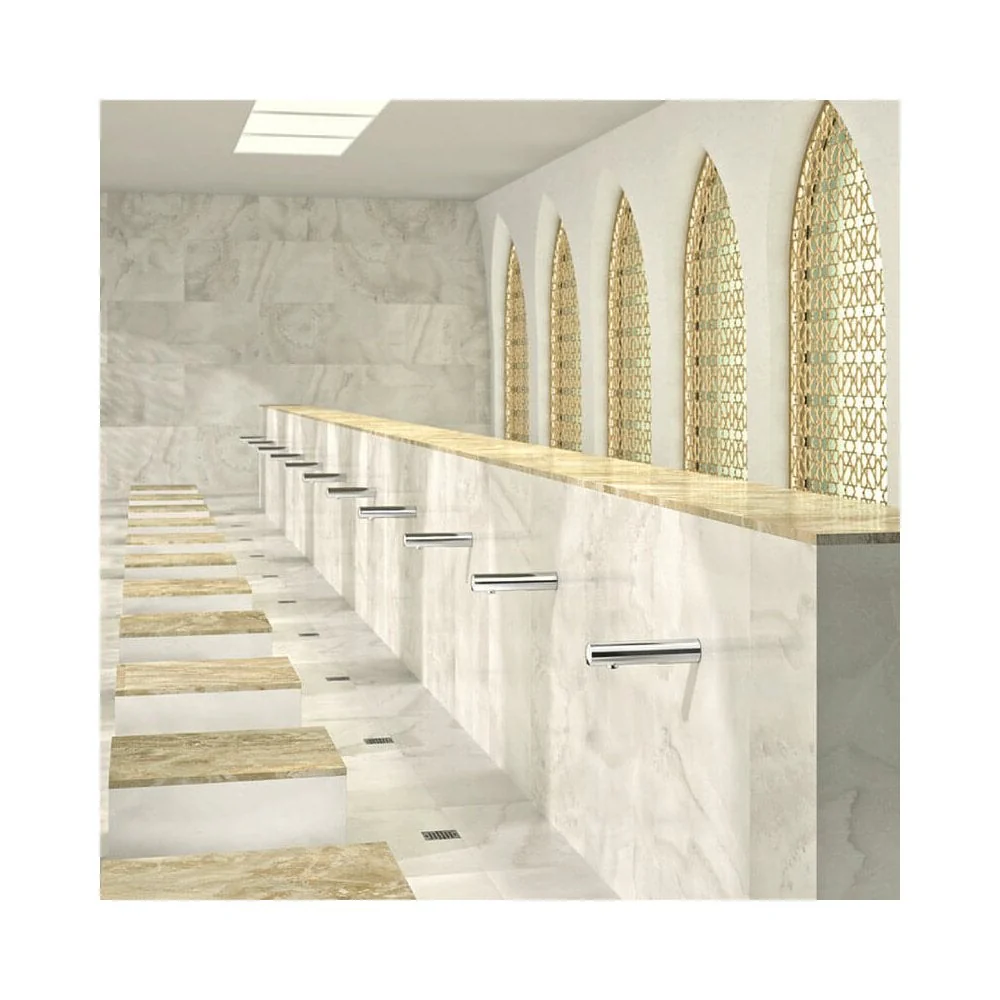 443400 / 443406 DELABIE TEMPOMATIC 4 Wall Mounted 130mm Electronic tap - Image 3