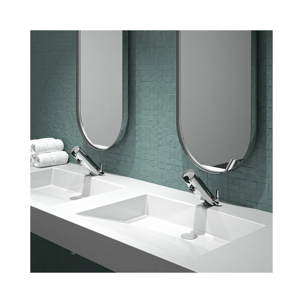 49000015 /  49000615 DELABIE TEMPOMATIC MIX 4 Recessed Electronic Deck Mounted Mixer Tap - Image 5