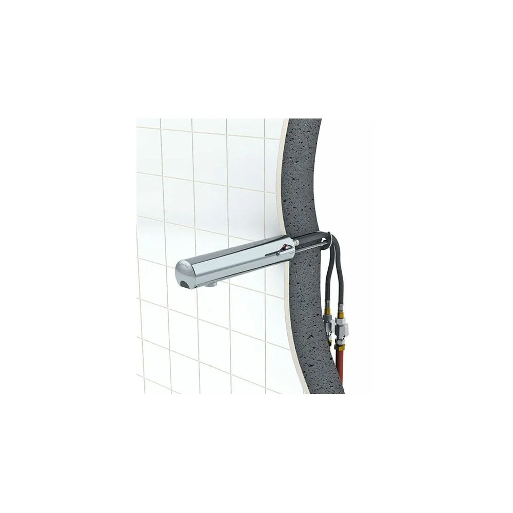 493510 / 493516 DELABIE TEMPOMATIC MIX 4 Wall Mounted F3/8" 190mm Electronic Mixer Tap - Image 3