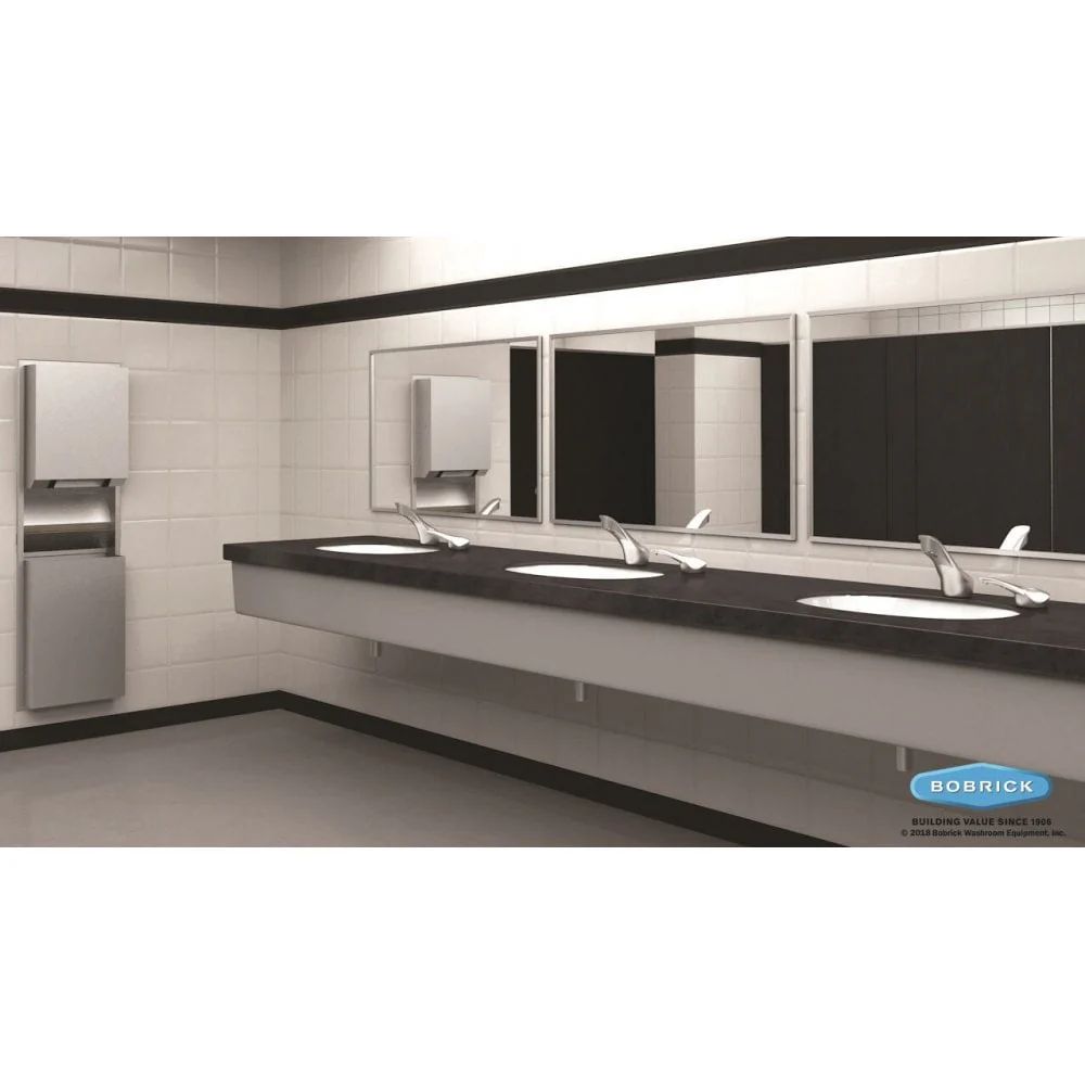 B-290 2460 Bathroom Vanity Mirror with Welded Frame (610x1520) - Image 6