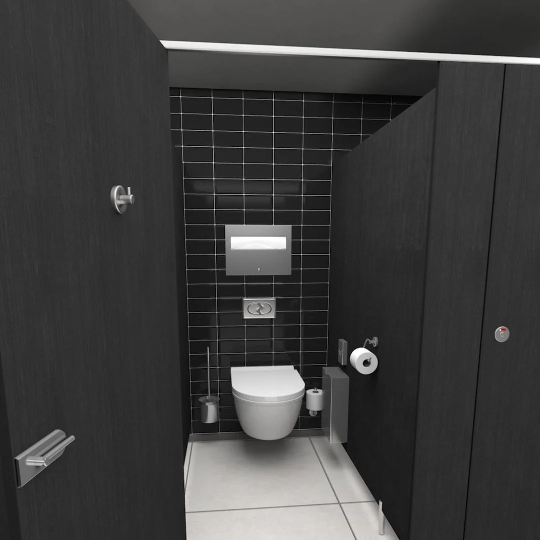 B-3013 Stainless Steel Recessed Seat-Cover Dispenser - Image 4