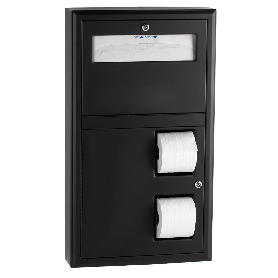 B-3479 Surface-Mounted Toilet Paper and Seat-Cover Dispenser - Image 2