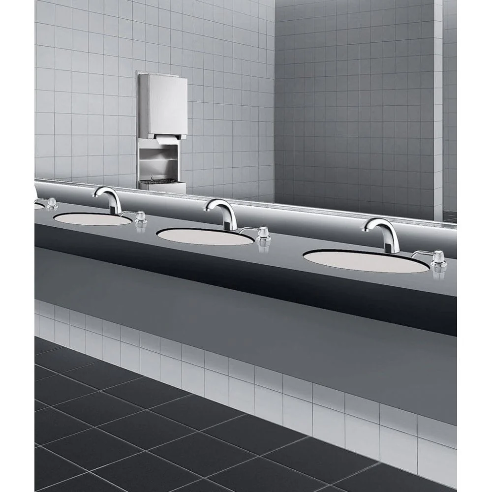 B-822 1000ml Counter-Mounted Soap Dispenser with 100mm Spout - Image 4