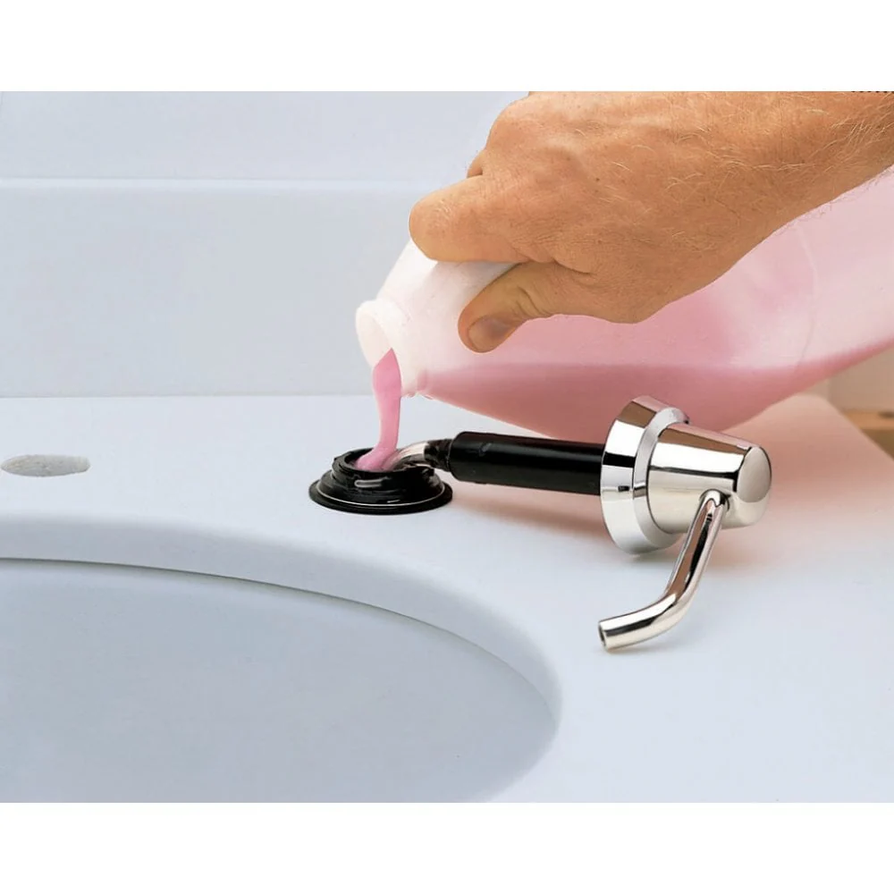 B-8226 1000ml Sink-Mounted Soap Dispenser with 150mm Spout - Image 3