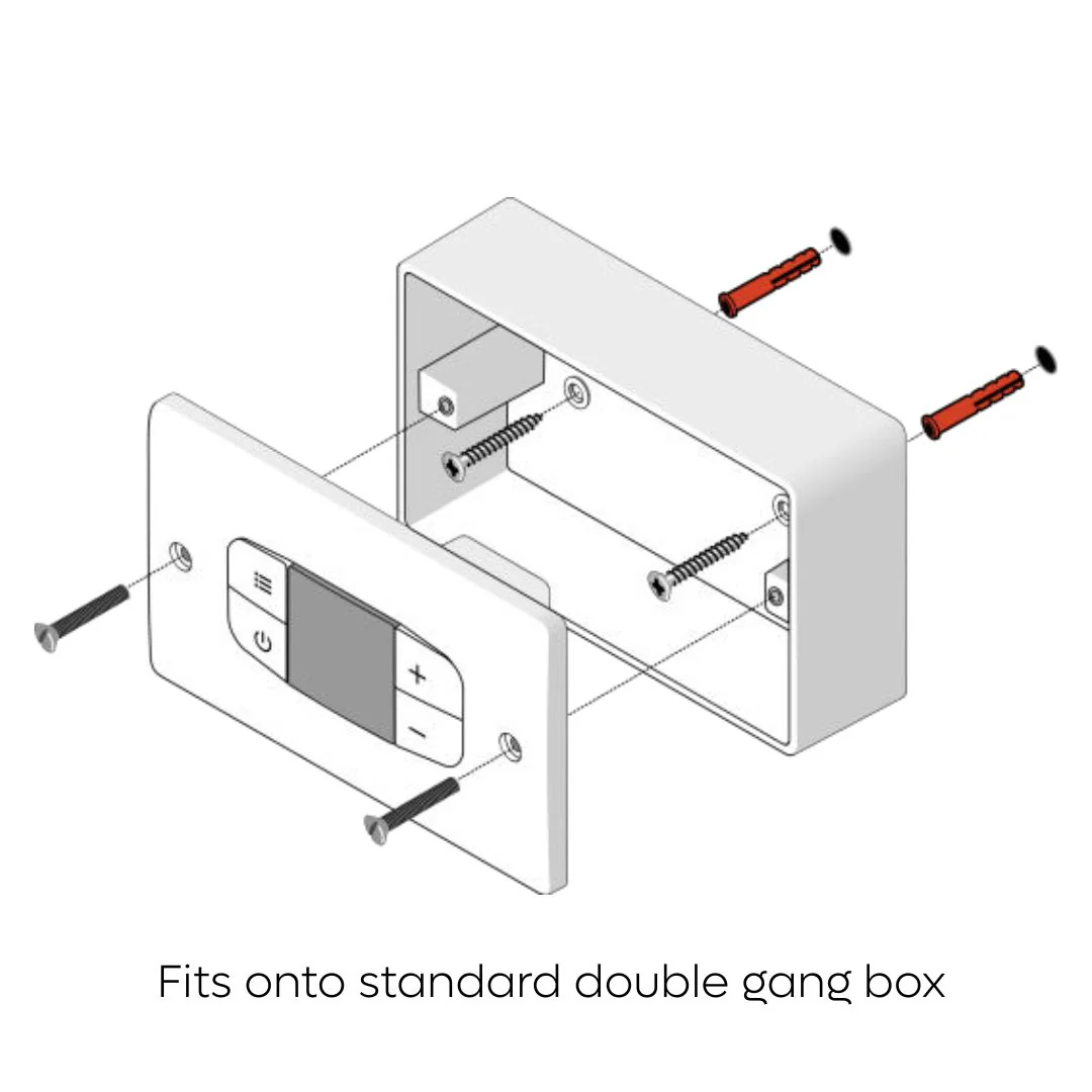 Consort CRXSL Wireless Controller - Mains-Powered (for Consort Fan & Panel Heater) - Image 2