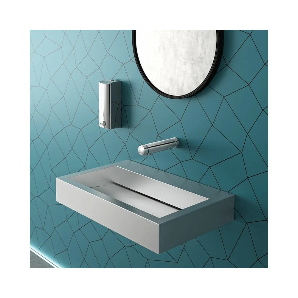 DELABIE 1000ml Wall Mounted Soft Touch Liquid Soap Dispenser - Image 3