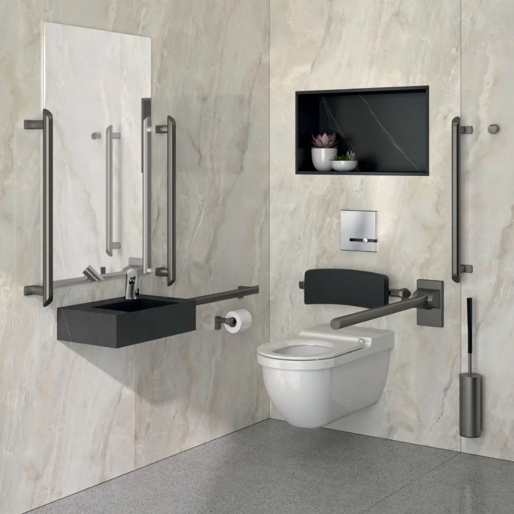 DELABIE 4051M Ergonomic Handle Extension For Toilet Brushes - Image 5