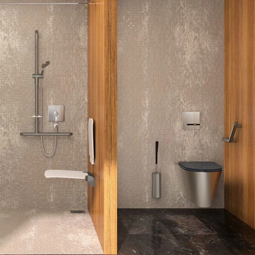 DELABIE 4051M Ergonomic Handle Extension For Toilet Brushes - Image 7