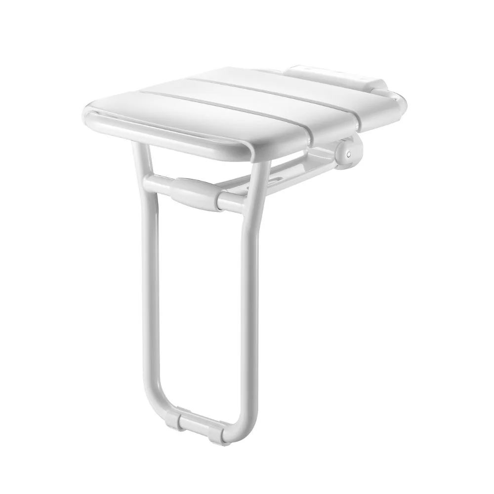 510400 Wall-Mounted Lift-Up Shower Seat With ALU Leg