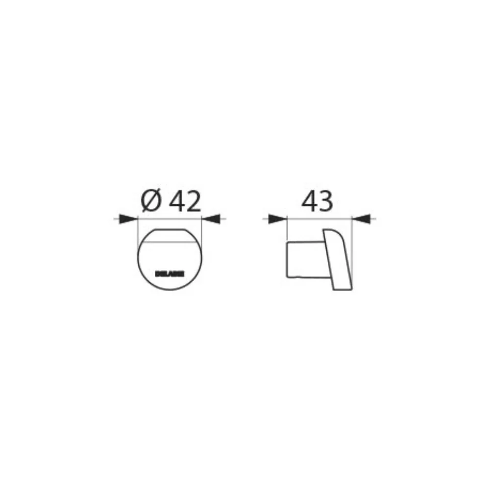 511943 Be-LineĀ® Designer Coat Hook - Image 7
