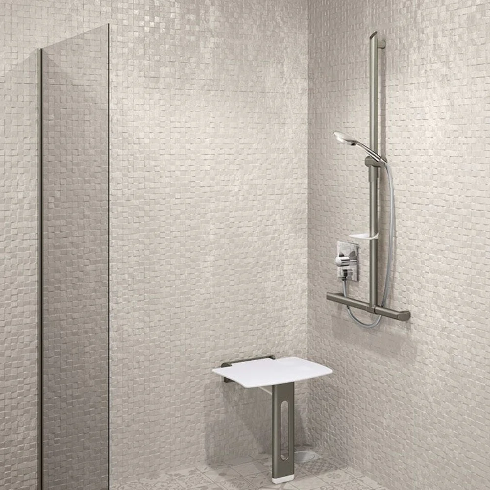 511944 Be-line® T-shaped Grab Bar Ø35mm For Showers With Sliding Vertical Rail - Image 7