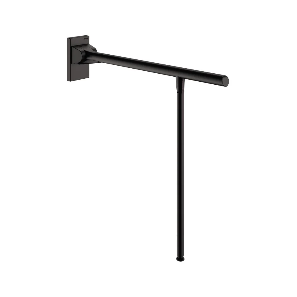 511963 Be-Line® 850mm Ø42mm Aluminium Drop-Down Support Rail With Leg