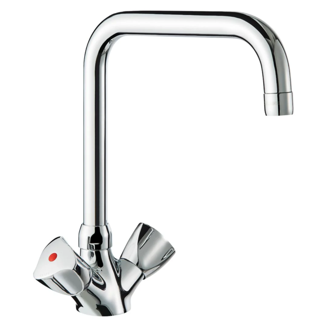 G66452 Deck-Mounted Single Hole Mixer - 45 lpm