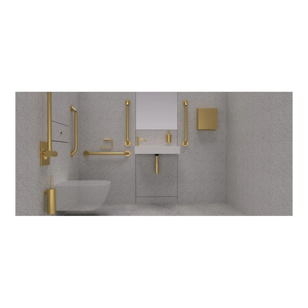 Doc M Hinged Drop-Down Grab Bar Ø38mm (right hand) TSL.GR45 - Image 8