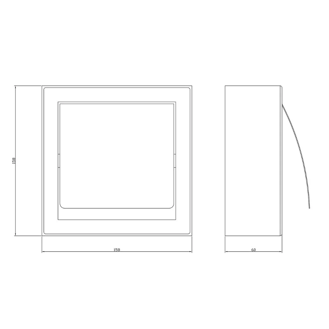 Stainless Steel Toilet Roll Holder - 1 Roll - Image 2