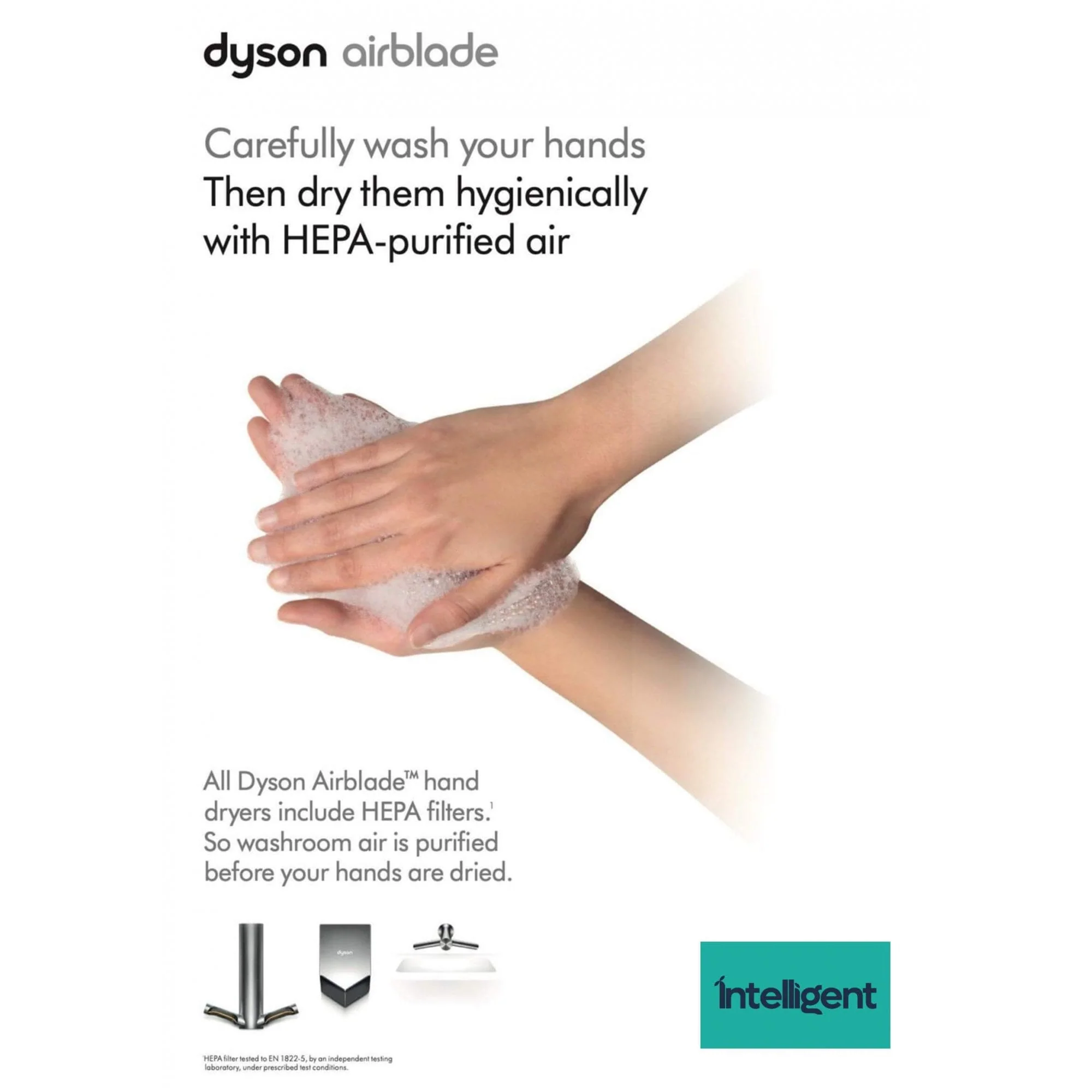 Dyson Airblade V HU02 Hand Dryer - White - Image 6