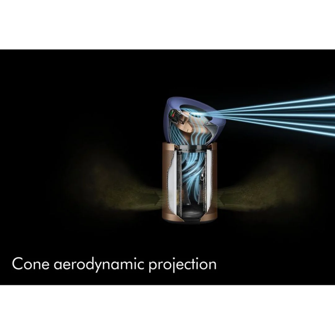 Dyson Purifier Big + Quiet Formaldehyde BP04 Purifying fan (Prussian Blue/Gold) - Image 5
