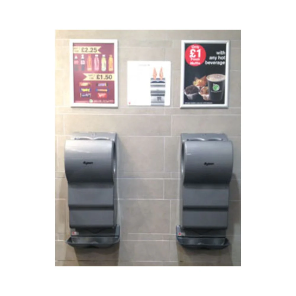 driplateĀ® Hand Dryer Drip Tray - Grey - Image 4