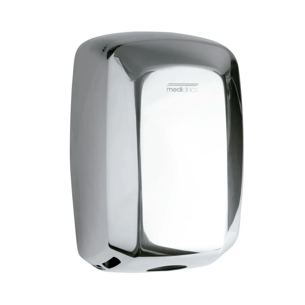 Mediclinics Machflow Plus HEPA & Ioniser Hand Dryer - Polished Chrome M09AC-I