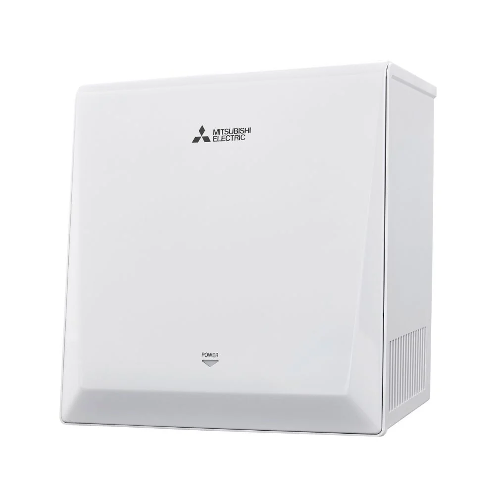 Mitsubishi Jet Towel Wave u02 Smart Hand Dryer - White