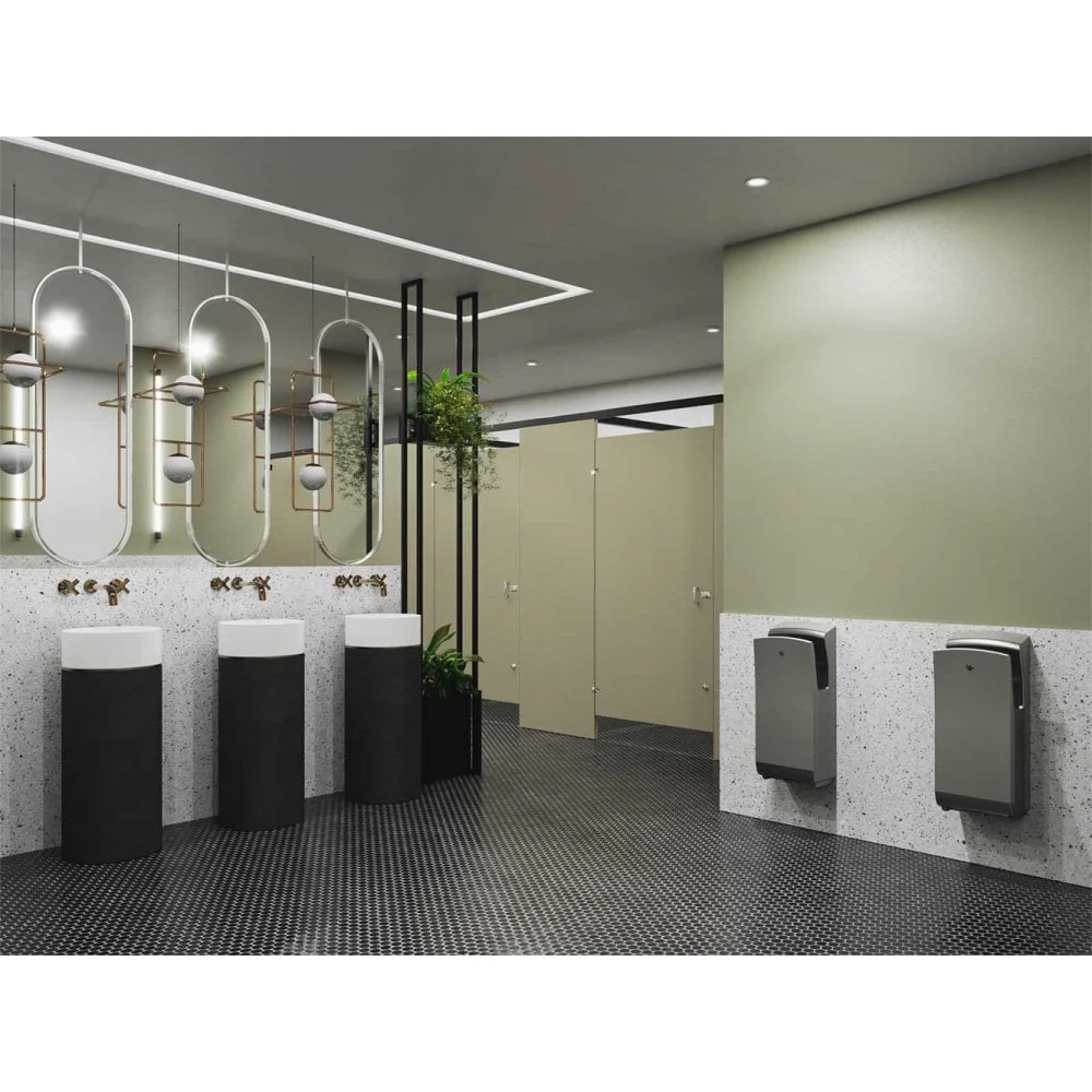 SteelForce Stainless Steel Hands In Hand Dryer with HEPA filter - Image 4
