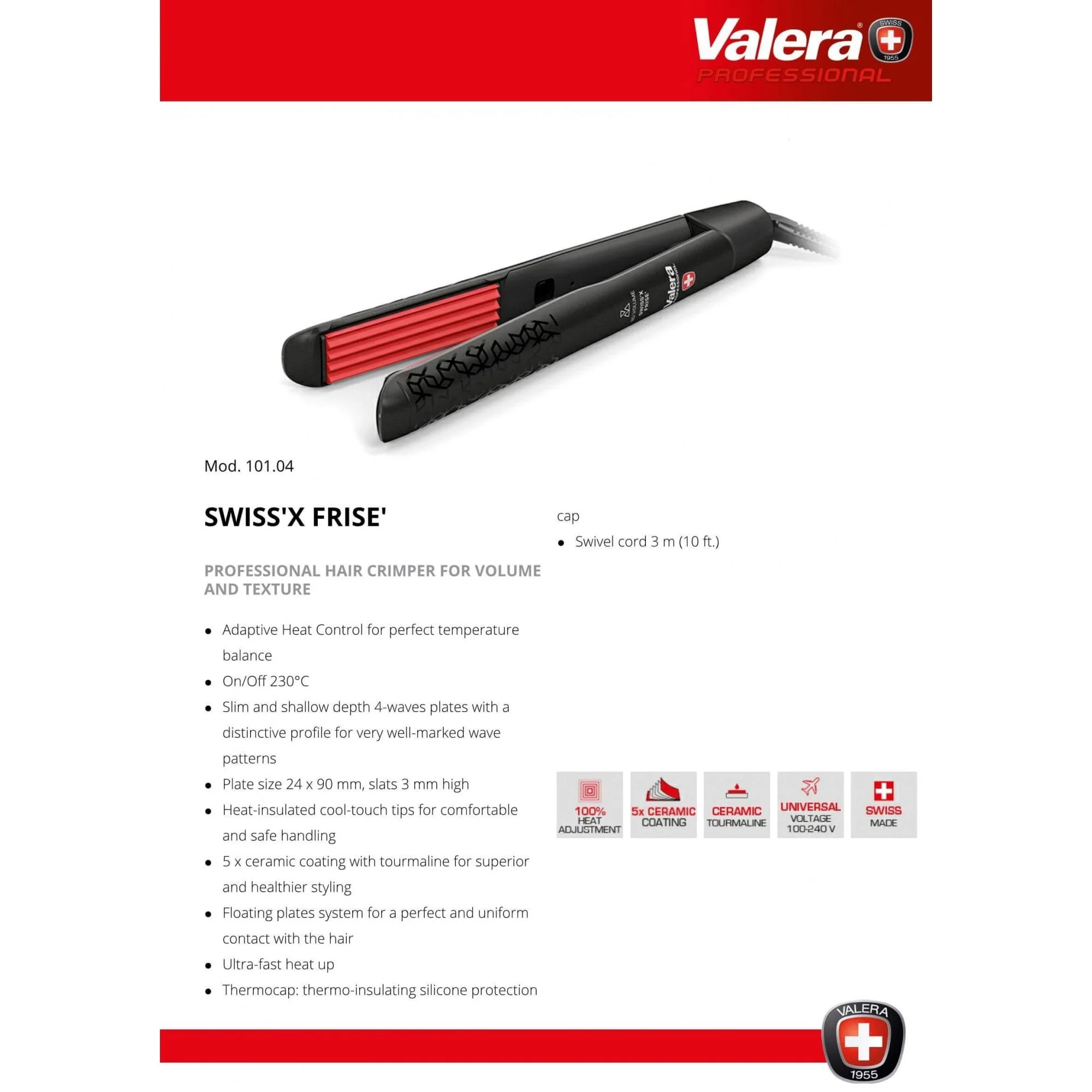 Swiss'X Frise Hair Crimper - Image 2