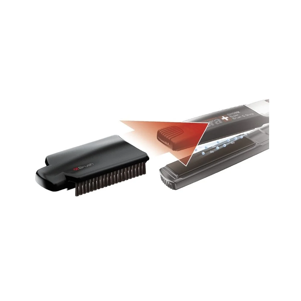 Swiss'X Super Brush & Shine Hair Straightener - Image 6