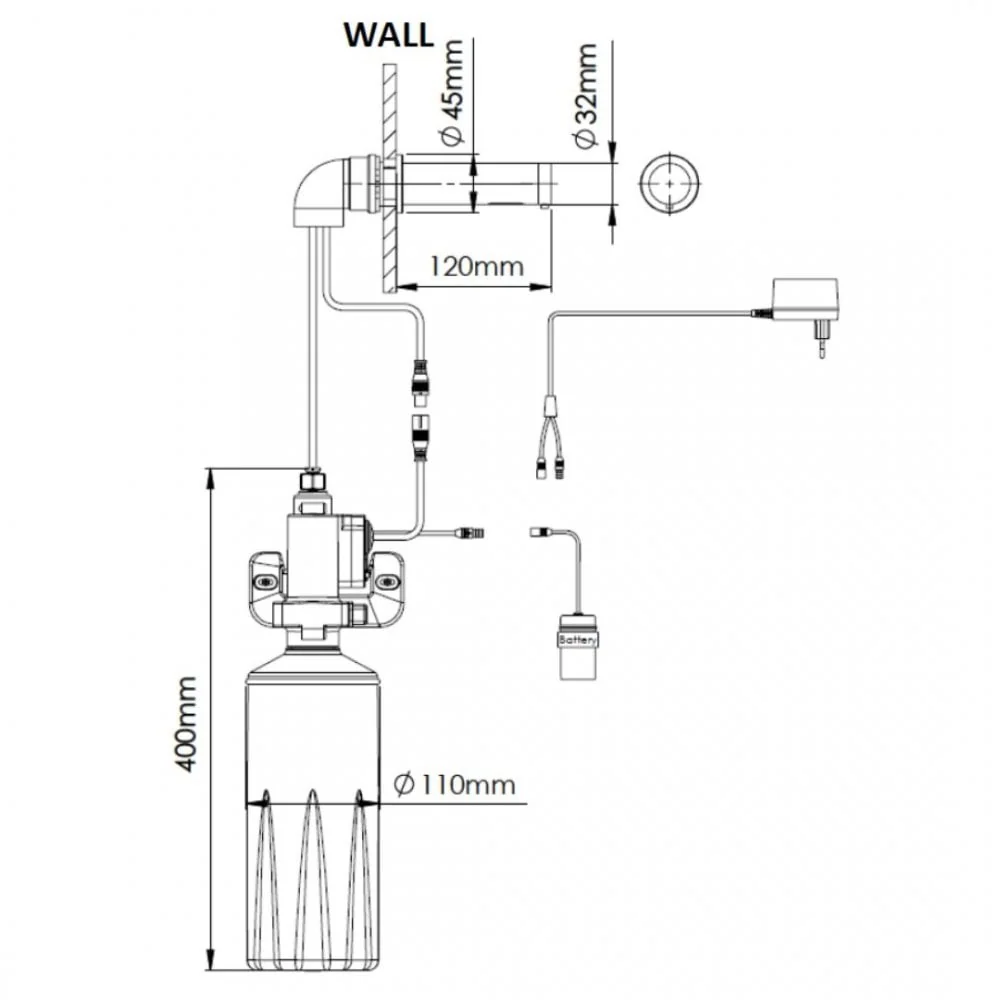 Tri-Tap Over the Basin Soap Dispenser - Image 7