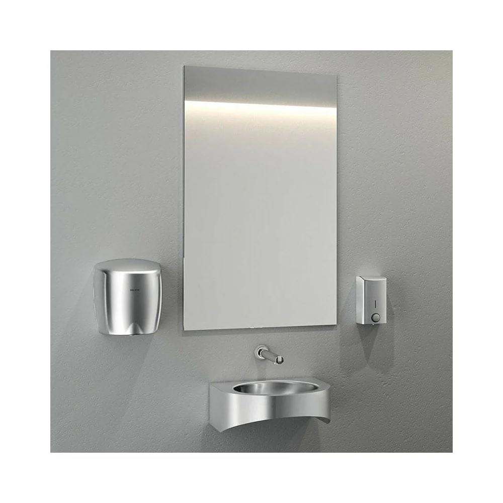 Unbreakable Rectangular High Polished Stainless Steel Mirror 3452 (385x485x10) - Image 4