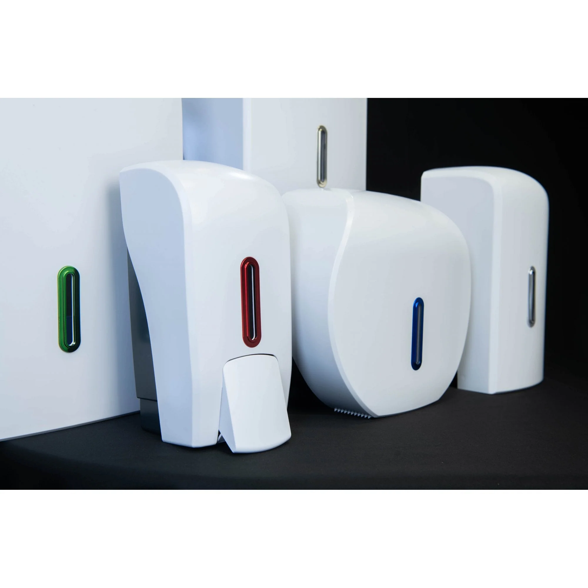 Vivo Halo Series ABS Plastic Mini Jumbo Toilet Roll Dispenser - Image 5