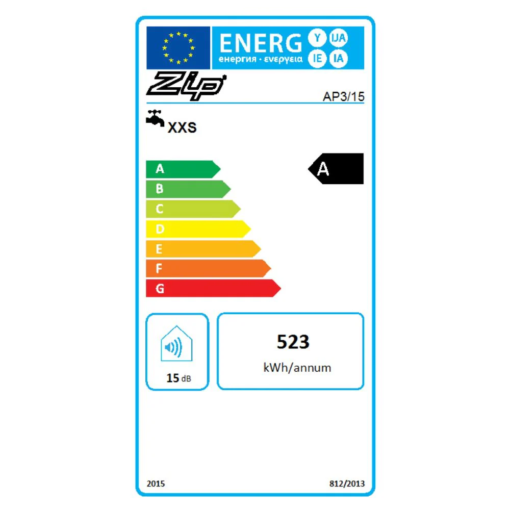 Aquapoint 3 Underbasin Unvented Water Heater 5L, 10L or 15L (AP3/05, AP3/10, AP3/15) - Image 4