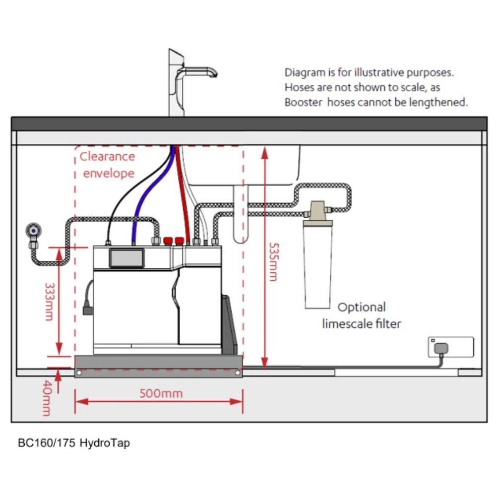 HydroTap G5 Classic Plus Boiling Chilled 160/175 (H55704Z00UK / H55704Z03UK) - Image 6